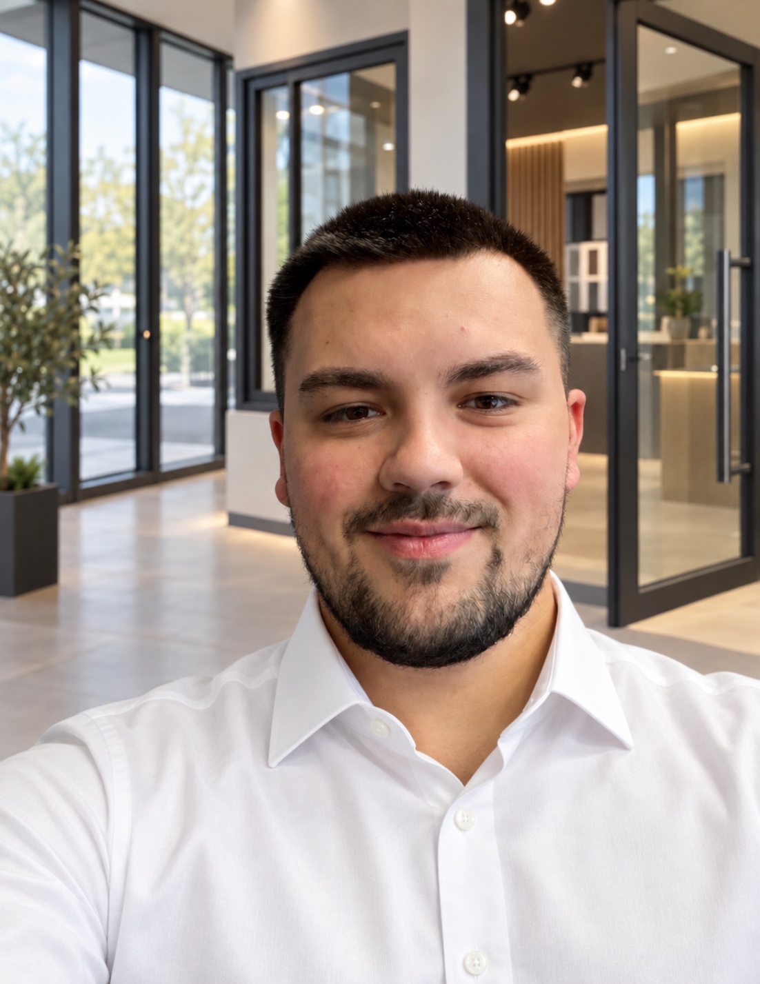 Nermin Hamzic, mede-eigenaar en projectmanager van NovaLux Kozijnen